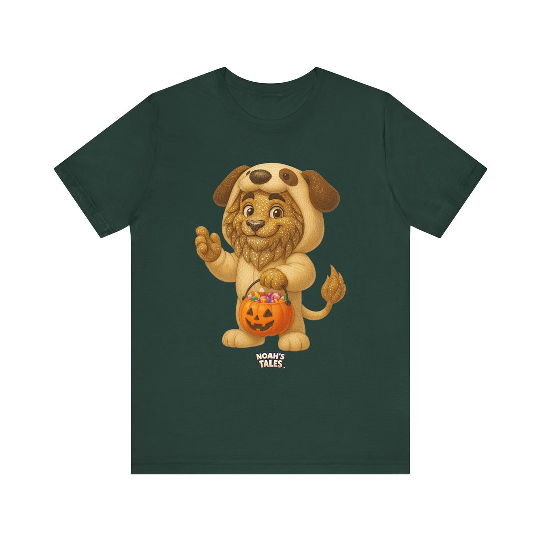 Noah’s Tales™ Halloween Leo Men's Bella T-Shirt