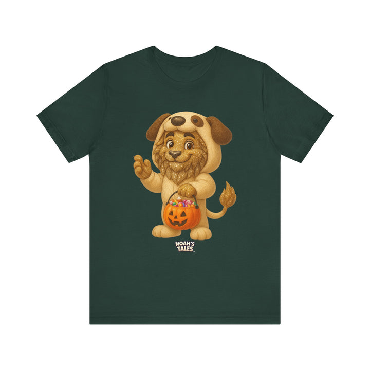Noah’s Tales™ Halloween Leo Men's Bella T-Shirt