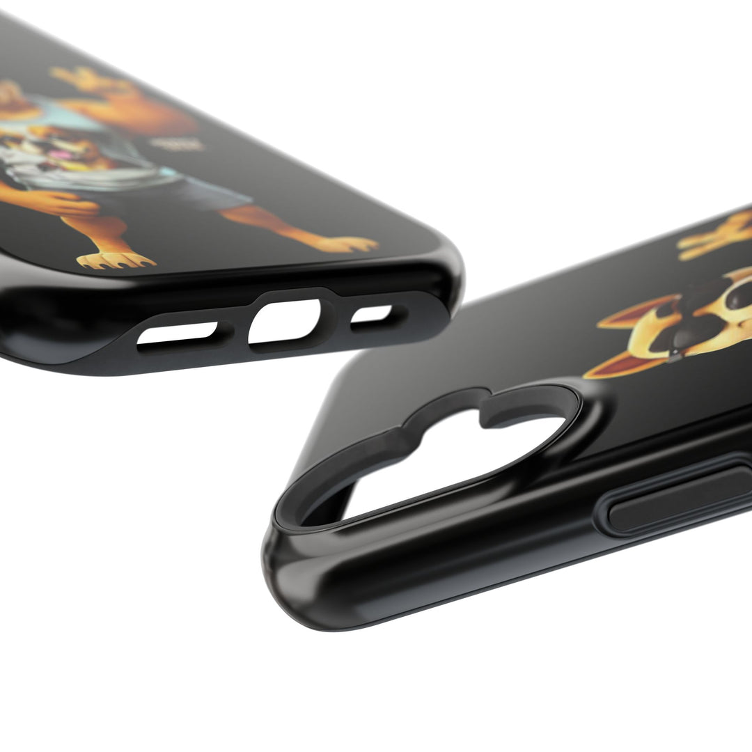 Noah’s Tales™ Ranger Magnet Phone Case Pet Lover Phone Cover Funny Phone Case Unique Gift for Dog Owners Quirky Dog Design