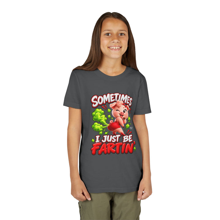 Noah’s Tales™ Sometimes I Just Be Fartin’ | Pip Girlfriend Girl's Bella T-Shirt