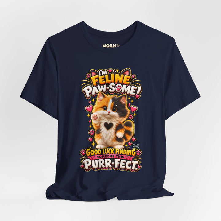 Noah’s Tales™ I’m Feline Paw-Some | Tommy Men's T-Shirt