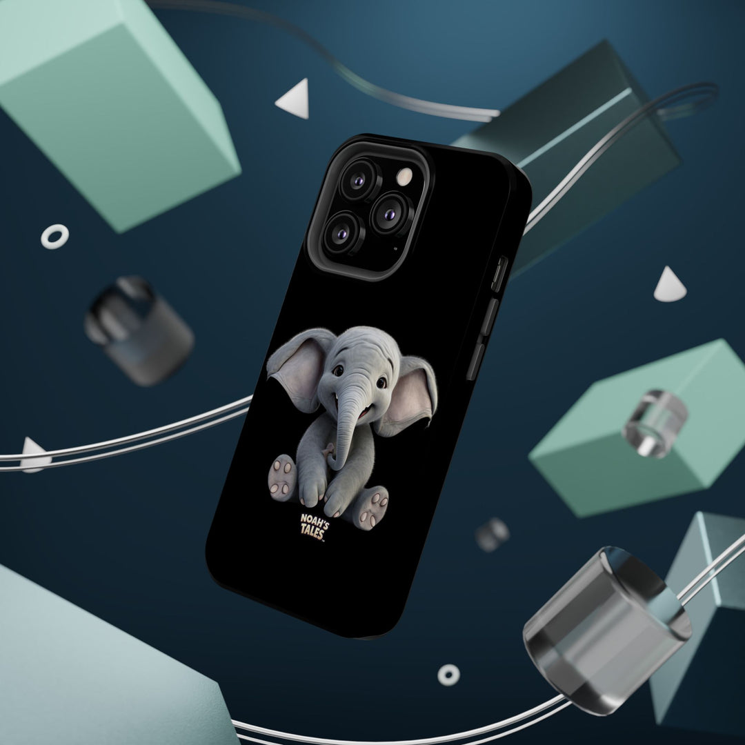 Noah’s Tales™ Noah Elephant Magnetic Tough Cases | Cute Elephant Phone Cover