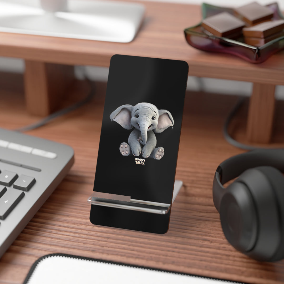 Noah’s Tales™ Noah Phone Stand Desk Phone Holder Elephant Lovers Adorable Desk Accessory