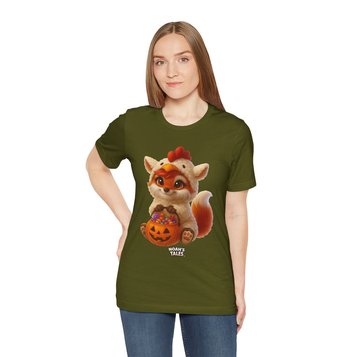 Noah’s Tales™ Halloween Ember Women's Bella T-Shirt