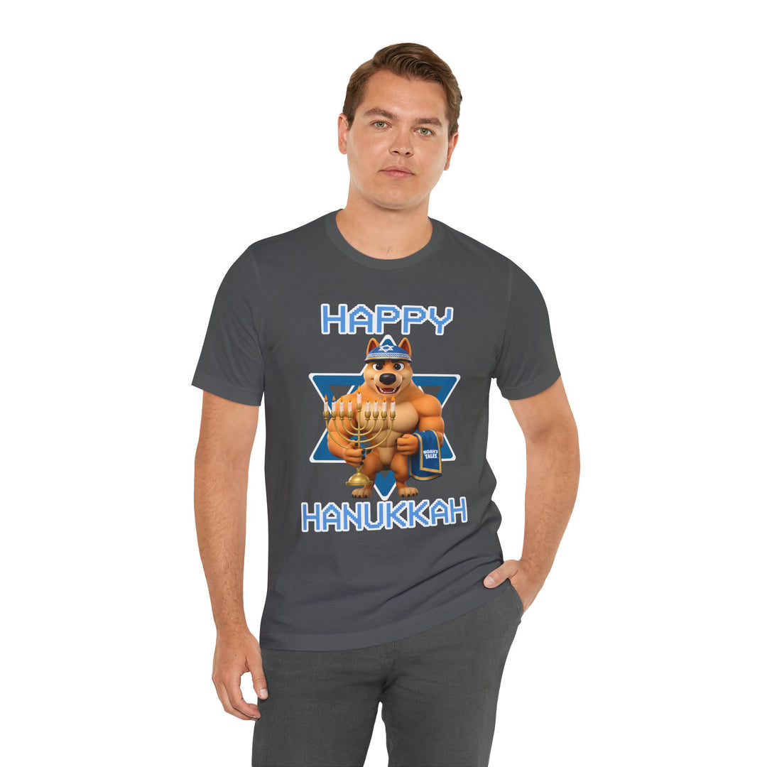 Noah’s Tales™ Happy Hanukkah Ranger Men's Bella T-Shirt