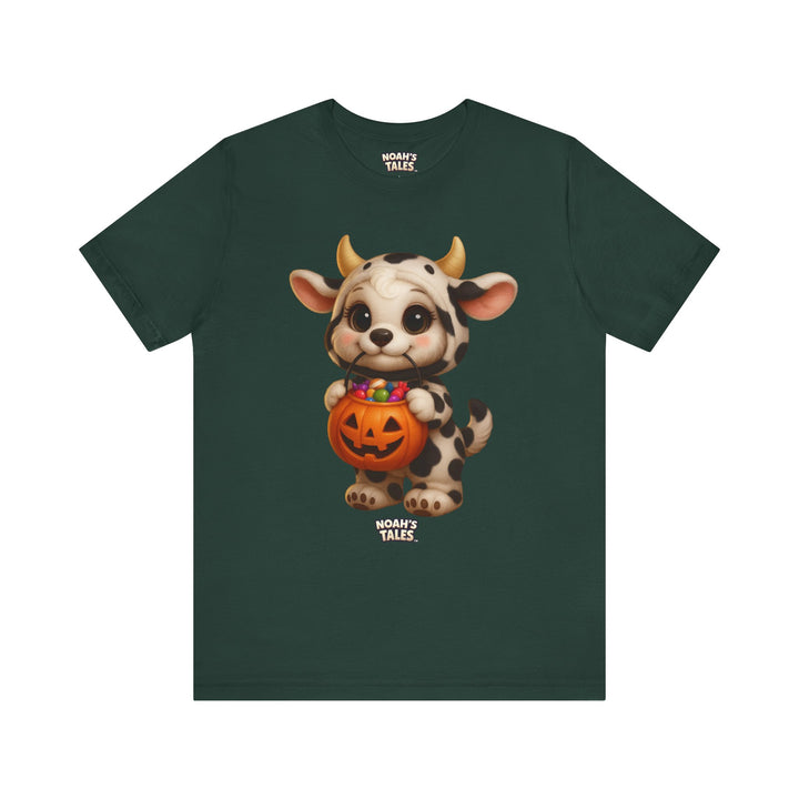 Noah’s Tales™ Cow Halloween Costume Coco Men's Bella T-Shirt