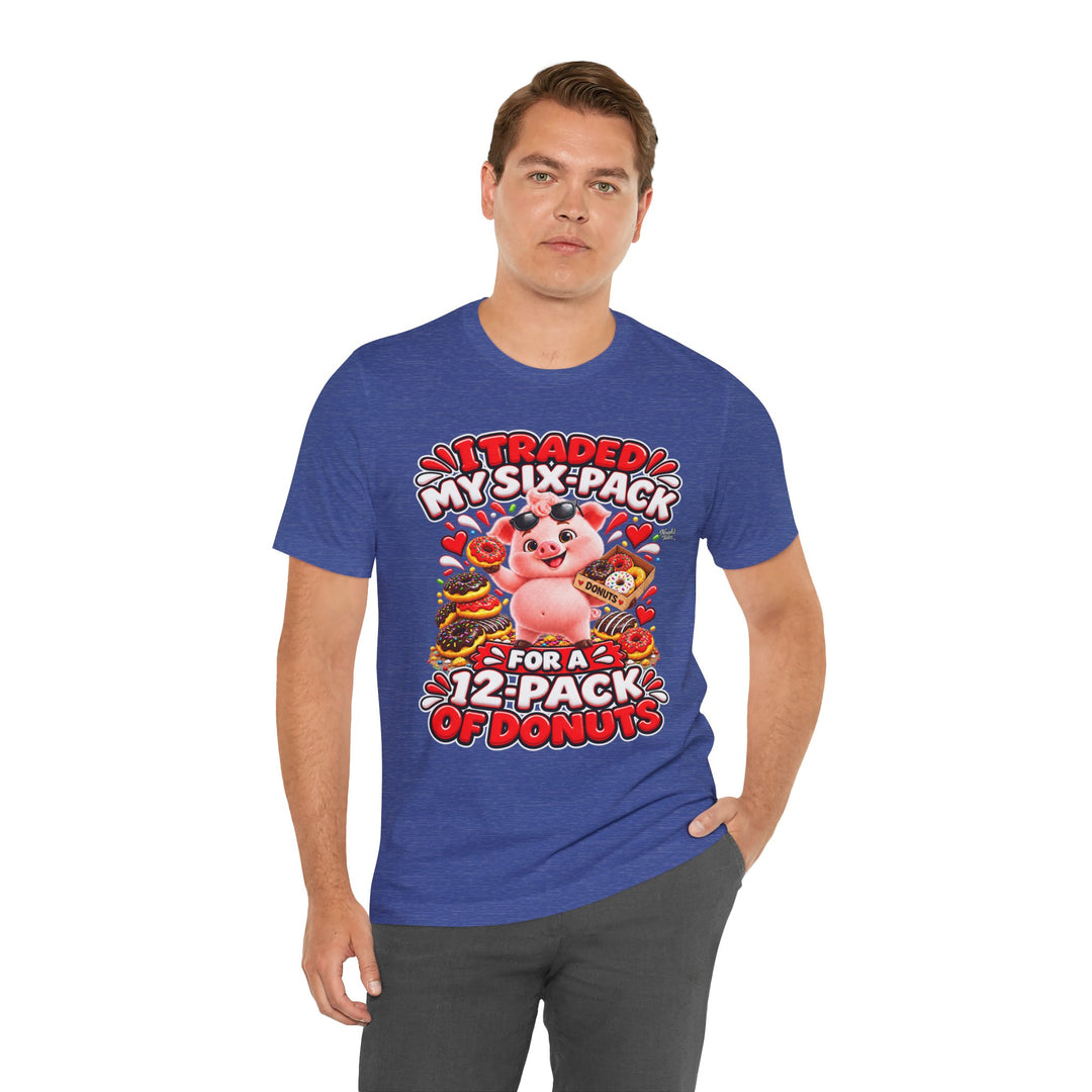 Noah’s Tales™ I Traded My Six-Pack For A 12-Pack Of Donuts | Pip Men's T-Shirt