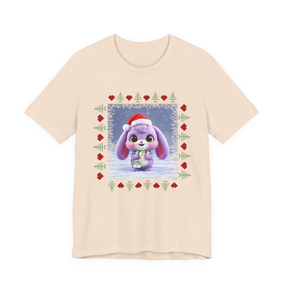 Noah’s Tales™ Lilac Christmas Women's Bella T-Shirt