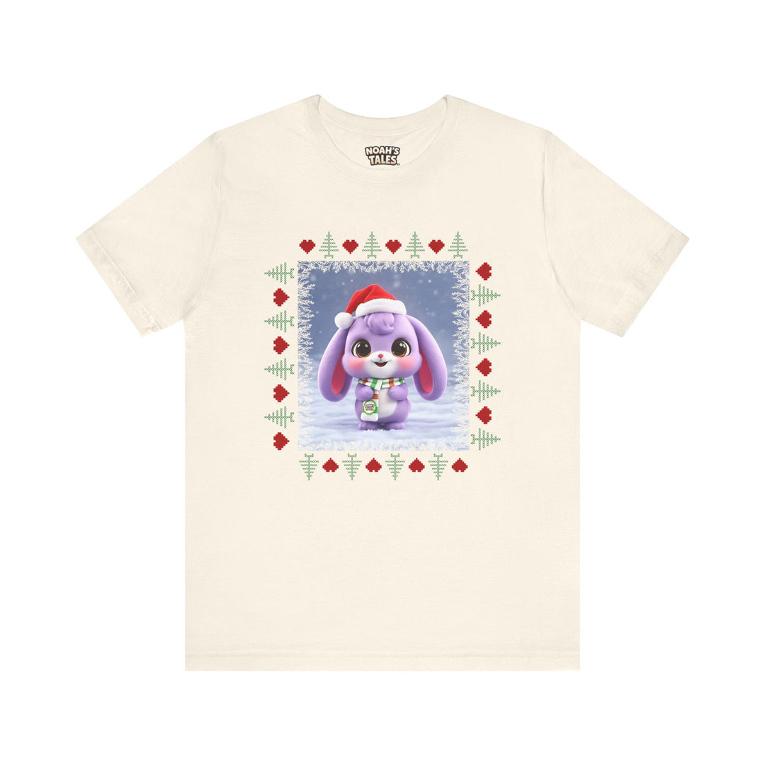 Noah’s Tales™ Lilac Christmas Men's T-Shirt