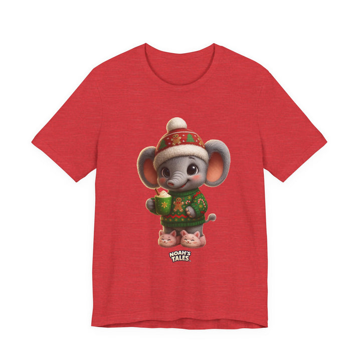 Noah’s Tales™ Christmas Ellie Belle Women's Bella T-Shirt