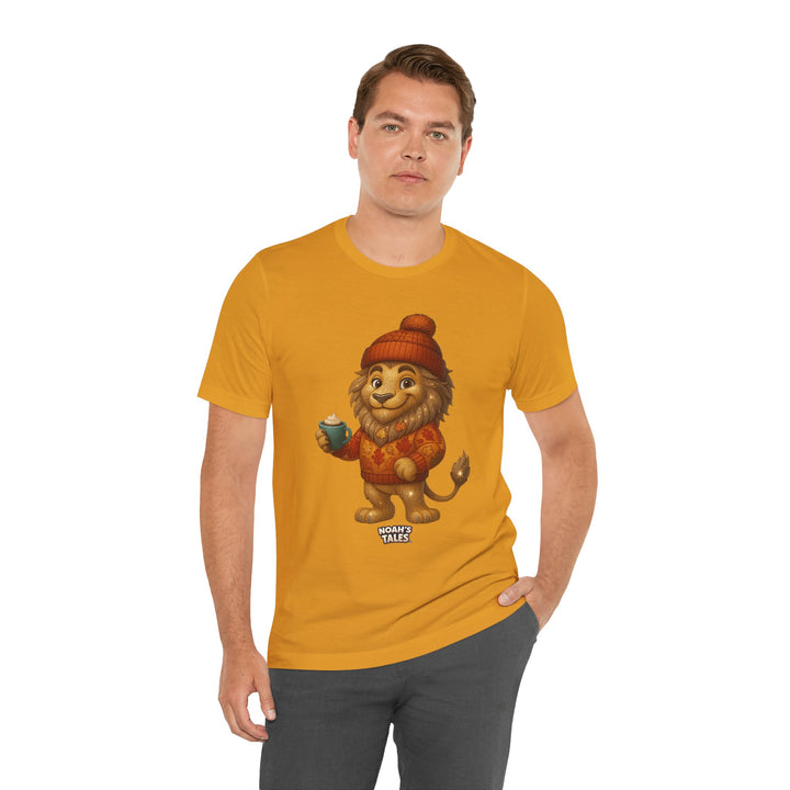 Noah’s Tales™ Thanksgiving Leo Men's Bella T-Shirt