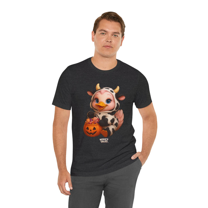 Noah’s Tales™ Cow Halloween Costume Luna Men's Bella T-Shirt