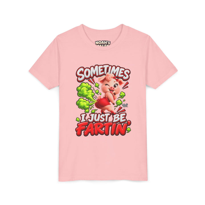 Noah’s Tales™ Sometimes I Just Be Fartin’ | Pip Girlfriend Girl's Bella T-Shirt