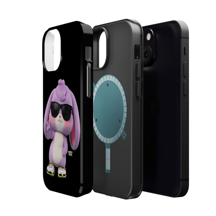 Noah’s Tales™ Lilac Phone Case Vibrant Protective cover Fun Gift for Kids and Teens Unique Cartoon Design