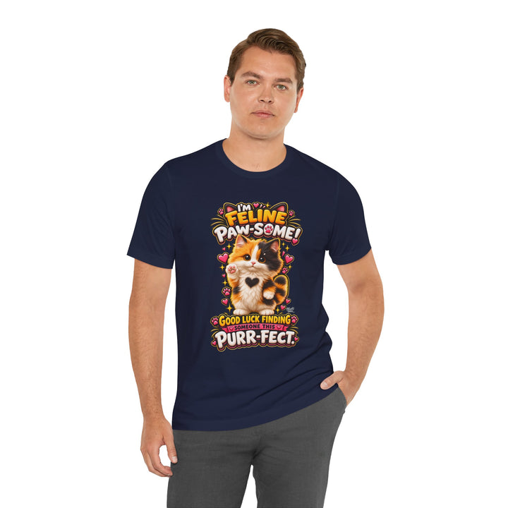 Noah’s Tales™ I’m Feline Paw-Some | Tommy Men's T-Shirt