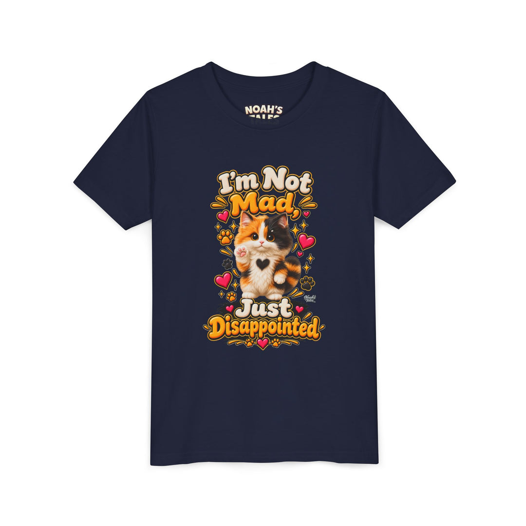 Noah’s Tales™ I’m Not Mad, Just Disappointed | Tommy Girl's Bella T-Shirt