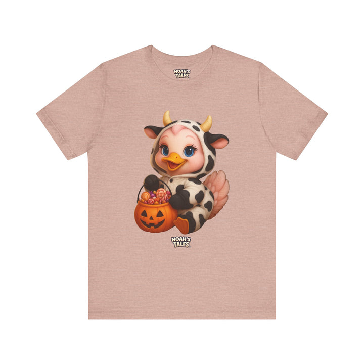 Noah’s Tales™ Cow Halloween Costume Luna Men's Bella T-Shirt