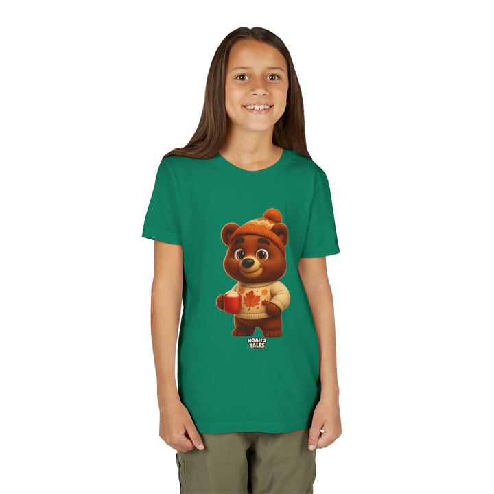 Noah’s Tales™ Thanksgiving Baxter Girl's Bella T-Shirt