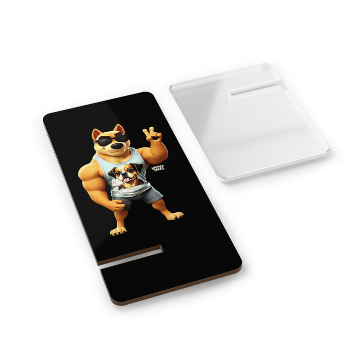 Noah’s Tales™ Ranger Mobile Display Stand Phone Holder Pet Lover Gift Desk Organizer Tech Accessories