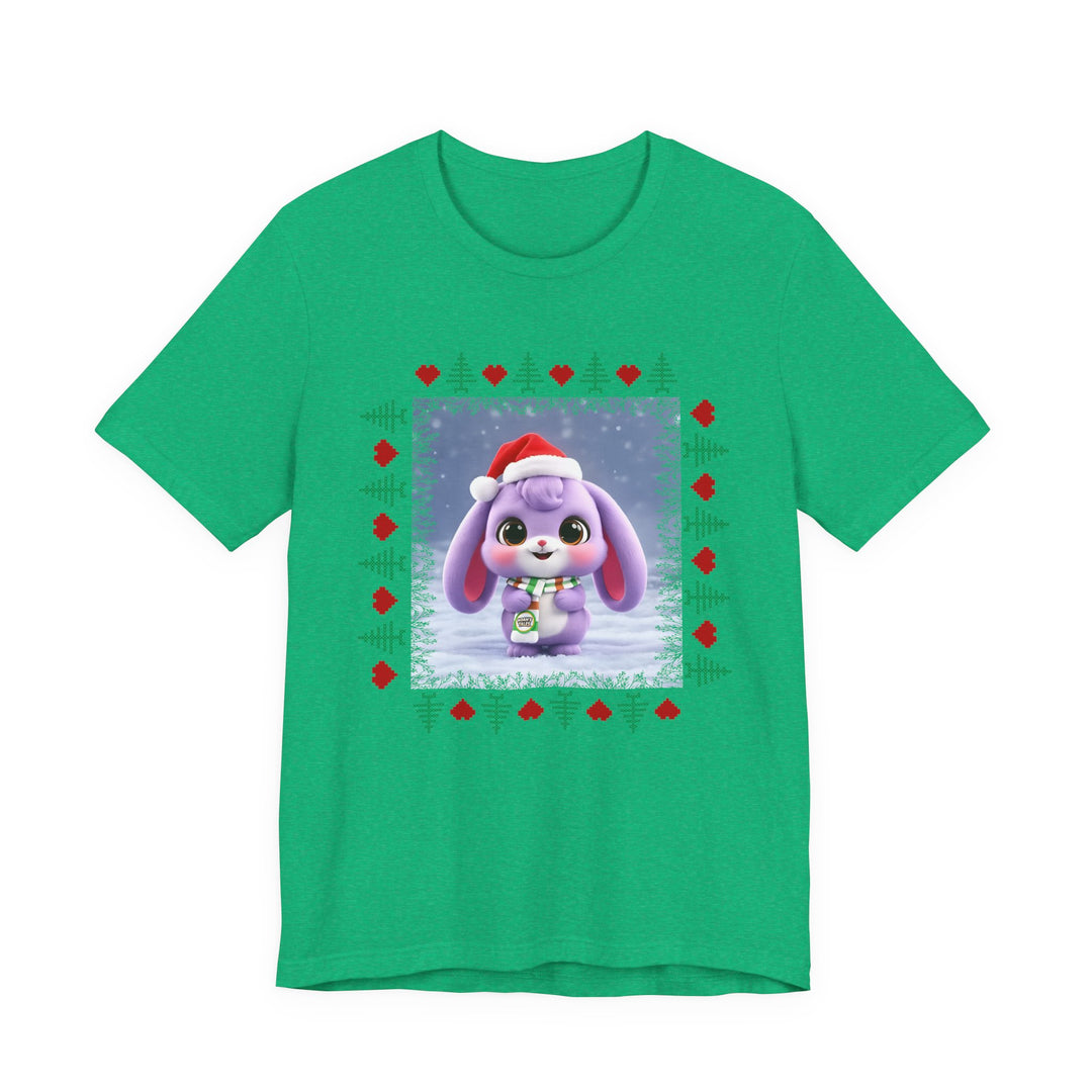 Noah’s Tales™ Lilac Christmas Women's Bella T-Shirt
