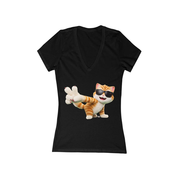 Noah’s Tales™ Cool Tommy Women's V-Neck Bella T-Shirt