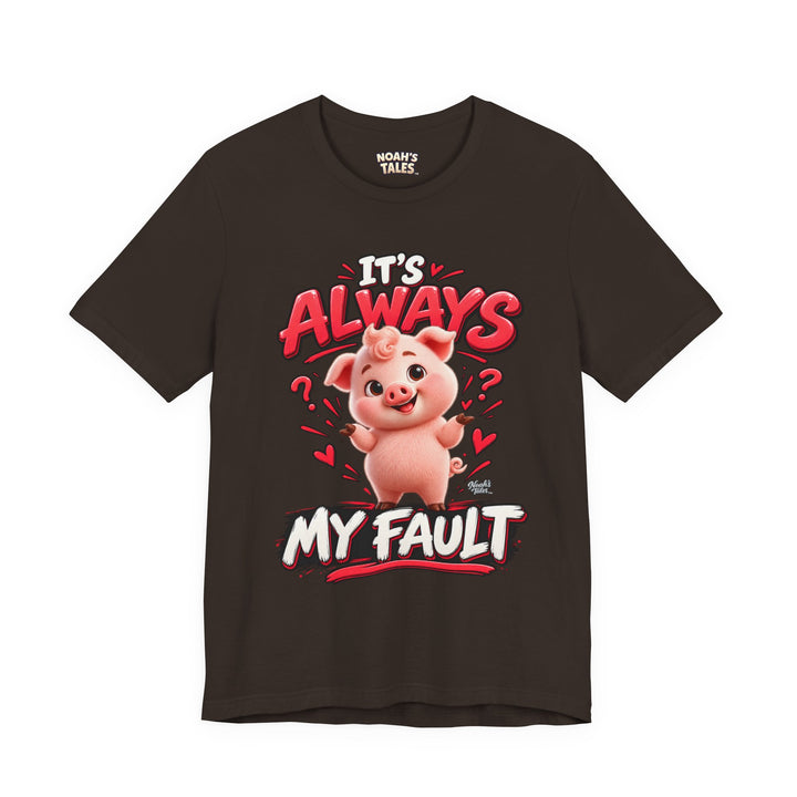 Noah’s Tales™ It’s Always My Fault | Pip Women's Bella T-Shirt