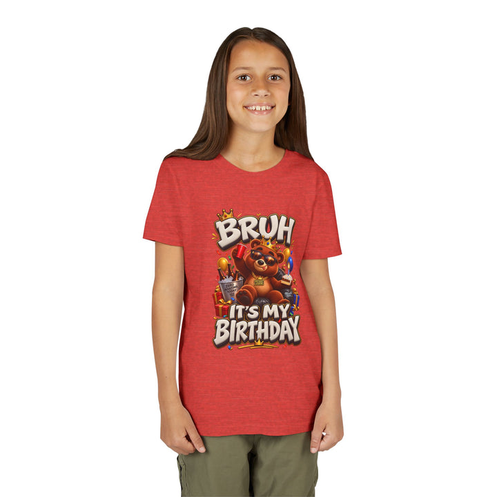 Noah’s Tales™ Bruh It’s My Birthday | Baxter Girl's Bella T-Shirt