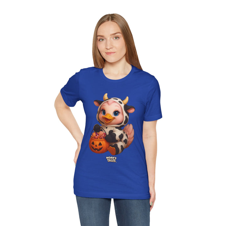 Noah’s Tales™ Cow Halloween Costume Luna Women's Bella T-Shirt