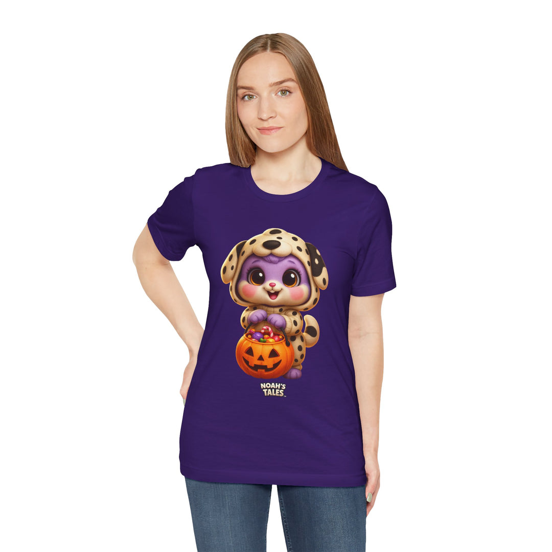 Noah’s Tales™ Halloween Lilac Women's Bella T-Shirt