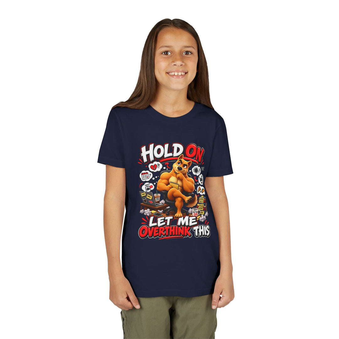 Noah’s Tales™ Hold On Let Me Overthink This | Ember Girl's Bella T-Shirt