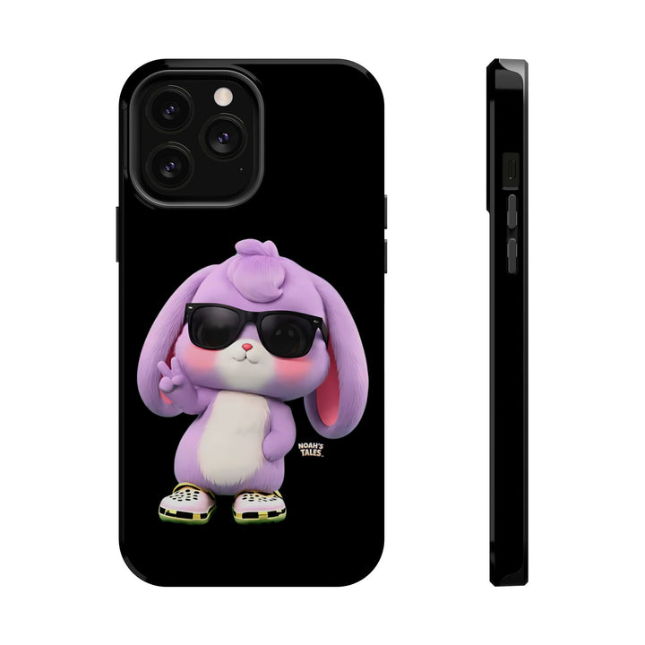 Noah’s Tales™ Lilac Phone Case Vibrant Protective cover Fun Gift for Kids and Teens Unique Cartoon Design