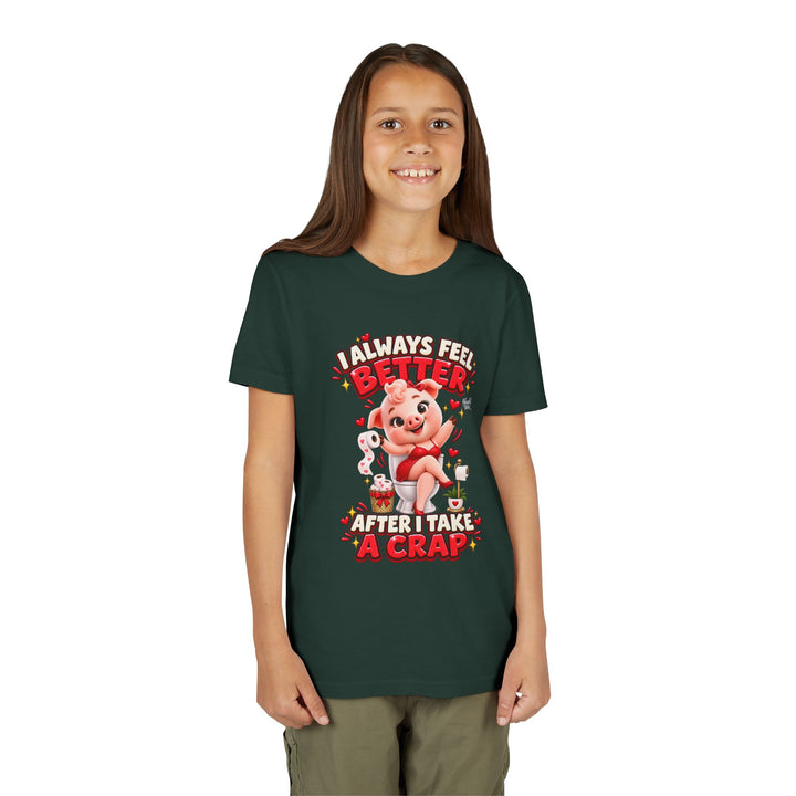 Noah’s Tales™ I Always Feel Better After I Take A Crap | Pip Girlfriend Girl's Bella T-Shirt