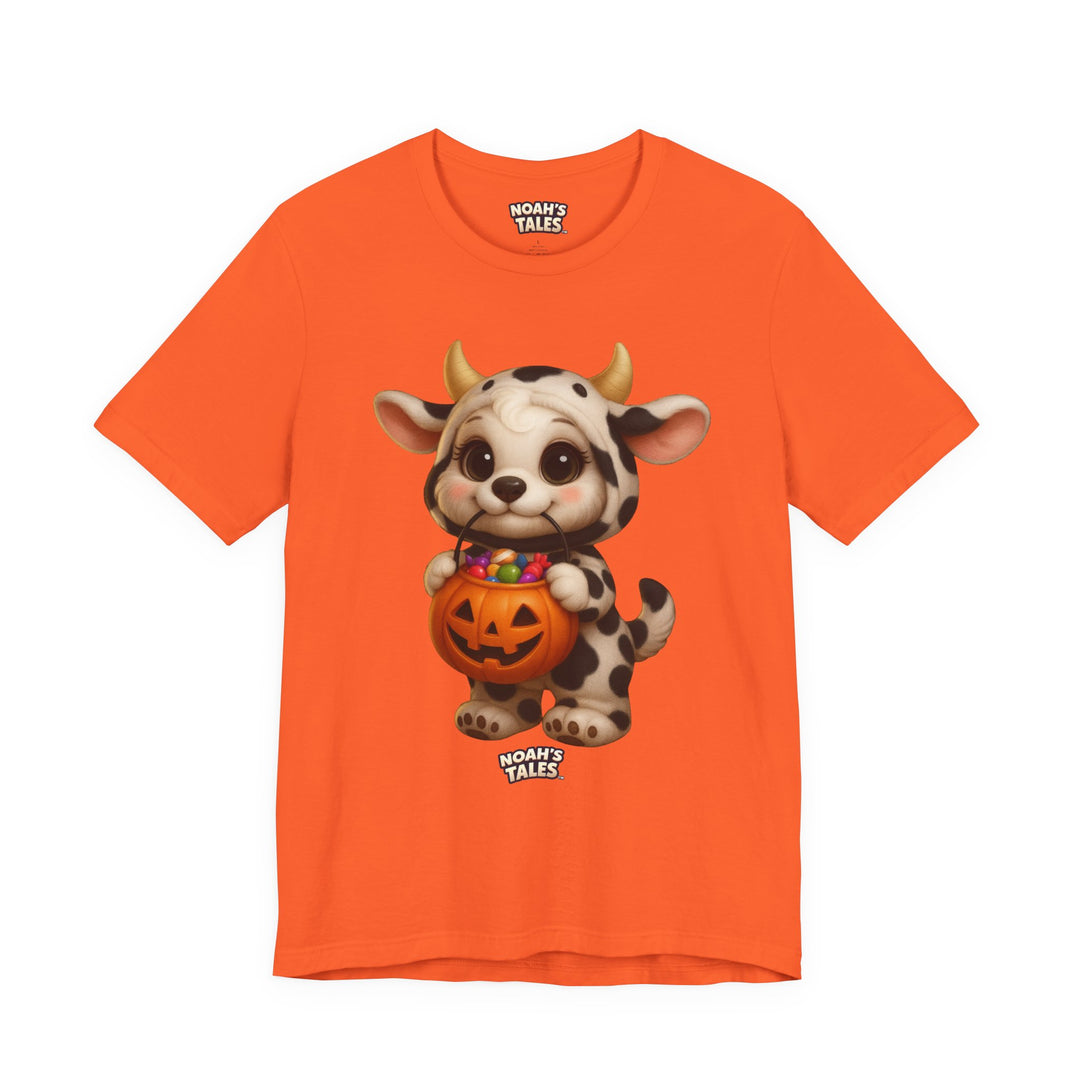 Noah’s Tales™ Cow Halloween Costume Coco Women's Bella T-Shirt
