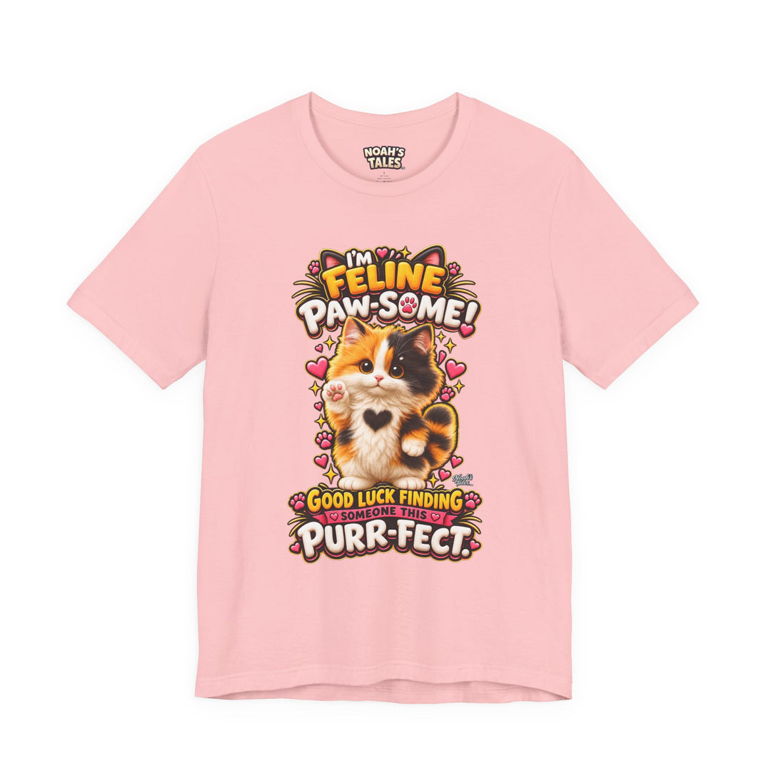 Noah’s Tales™ I’m Feline Paw-Some | Tommy Women's Bella T-Shirt