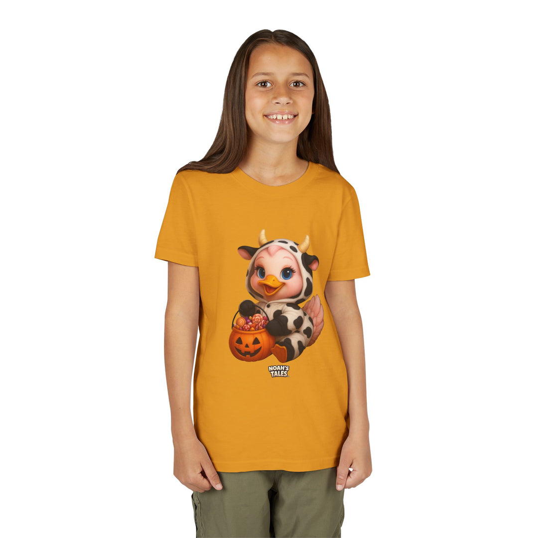 Noah’s Tales™ Cow Halloween Costume Luna Girl's Bella T-Shirt