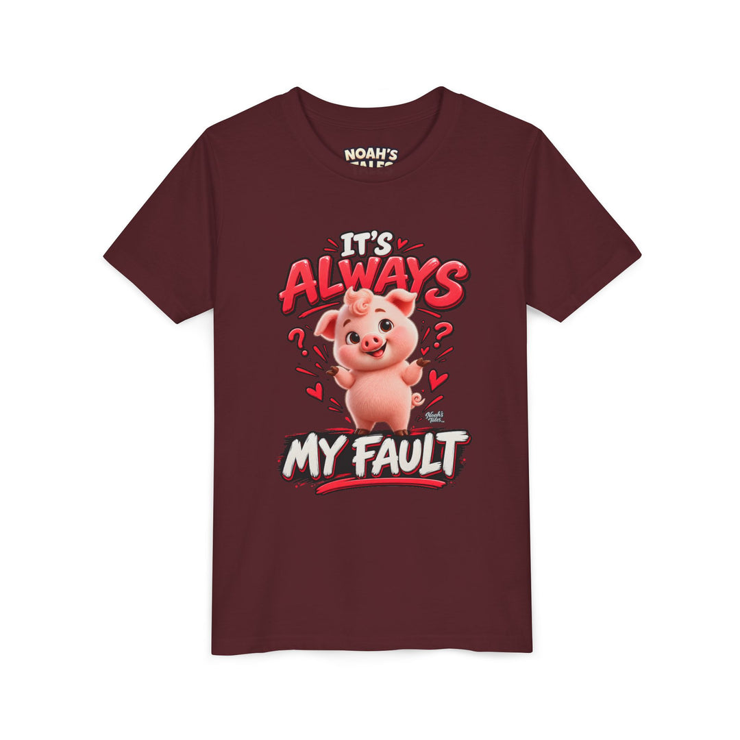 Noah’s Tales™ It’s Always My Fault | Pip Girl's Bella T-Shirt