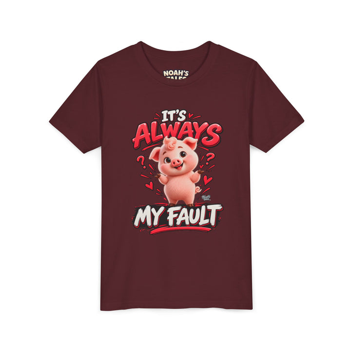 Noah’s Tales™ It’s Always My Fault | Pip Girl's Bella T-Shirt