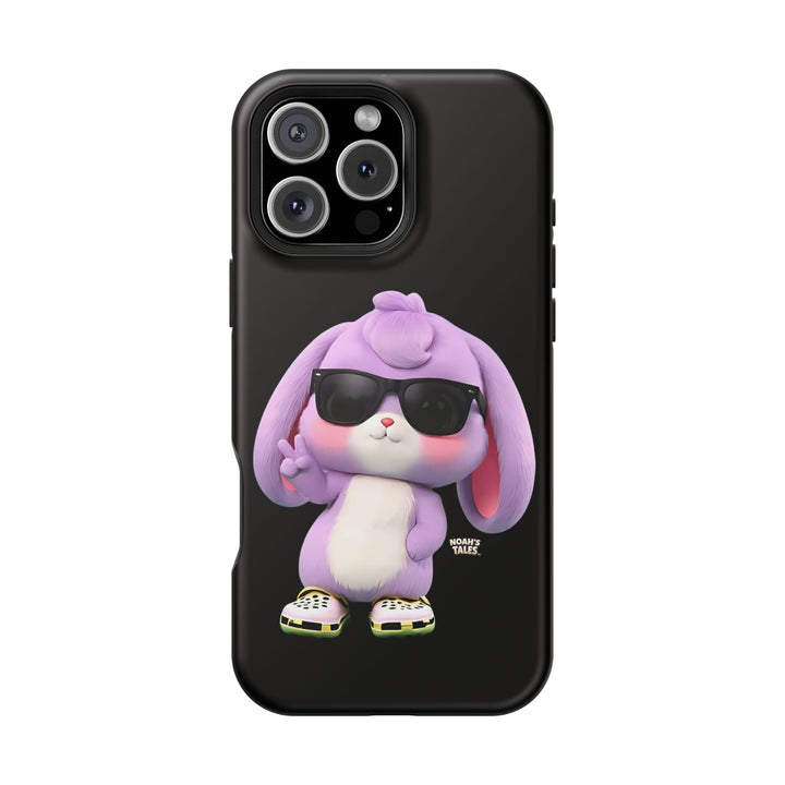 Noah’s Tales™ Lilac Phone Case Vibrant Protective cover Fun Gift for Kids and Teens Unique Cartoon Design