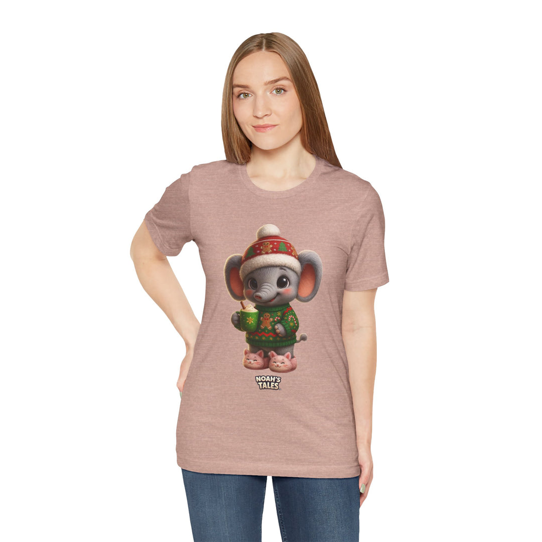 Noah’s Tales™ Christmas Ellie Belle Women's Bella T-Shirt
