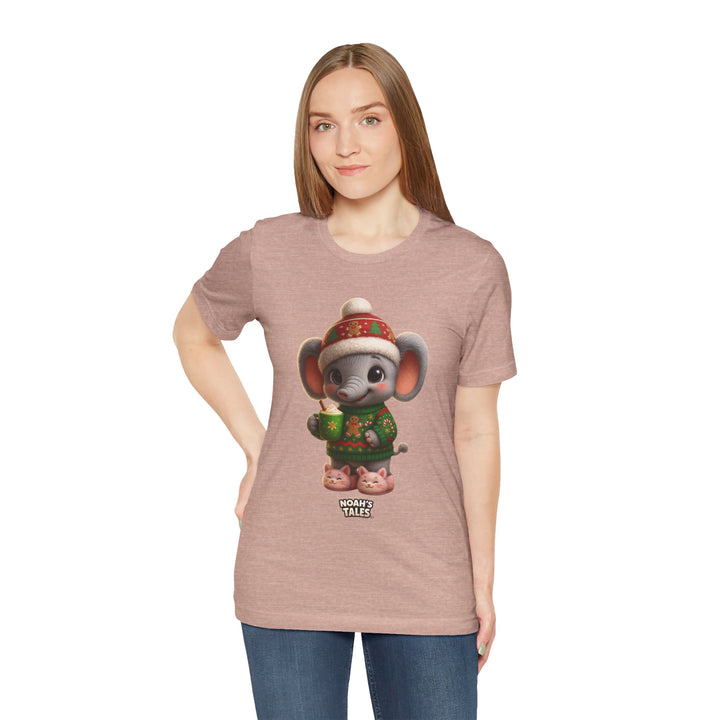 Noah’s Tales™ Christmas Ellie Belle Women's Bella T-Shirt
