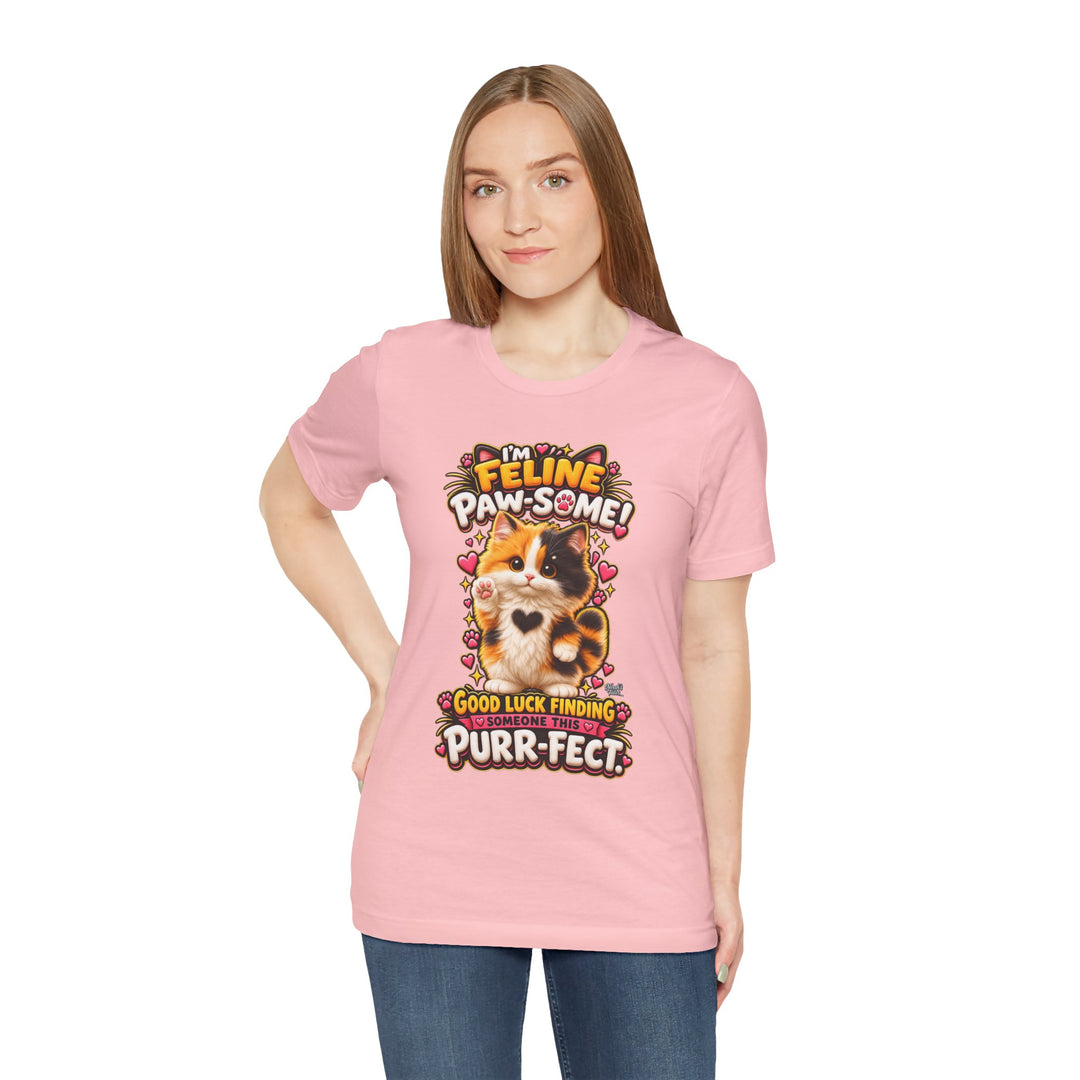 Noah’s Tales™ I’m Feline Paw-Some | Tommy Women's Bella T-Shirt