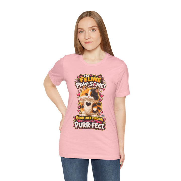 Noah’s Tales™ I’m Feline Paw-Some | Tommy Women's Bella T-Shirt