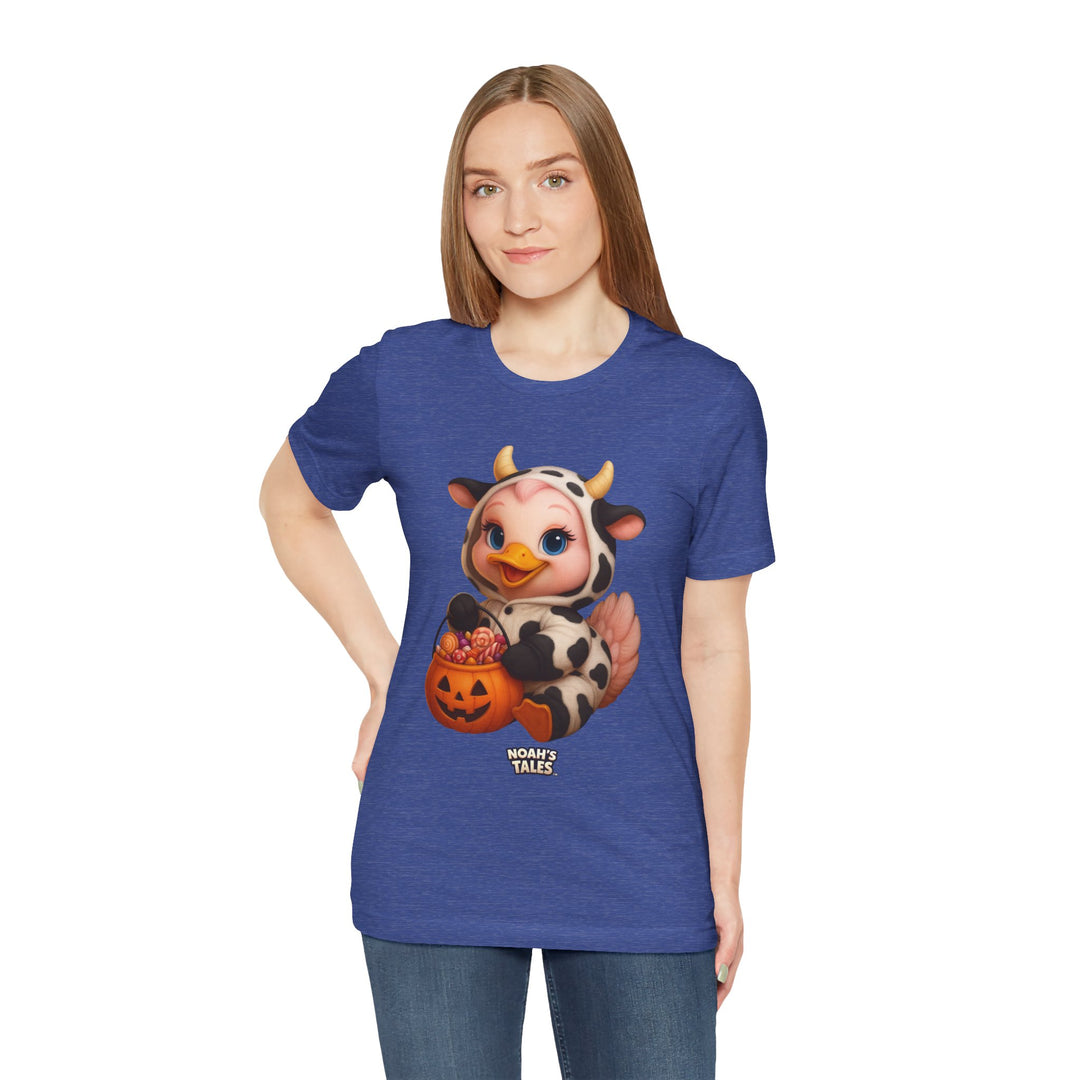 Noah’s Tales™ Cow Halloween Costume Luna Women's Bella T-Shirt