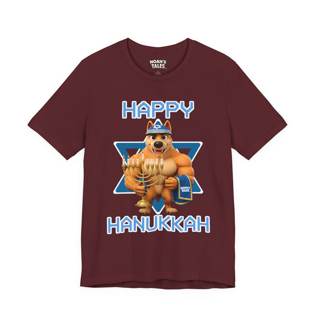 Noah’s Tales™ Happy Hanukkah Ranger Women's Bella T-Shirt