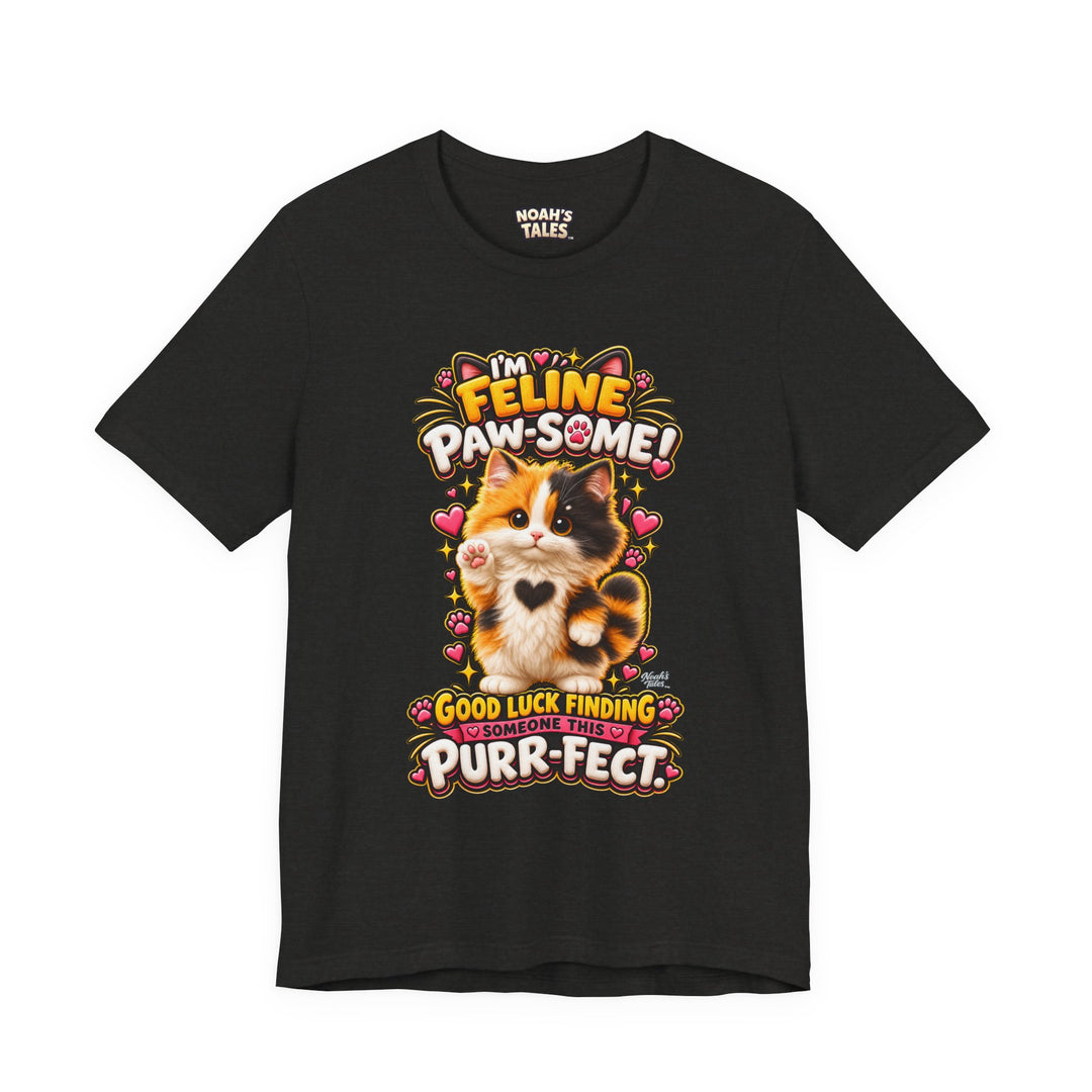 Noah’s Tales™ I’m Feline Paw-Some | Tommy Women's Bella T-Shirt