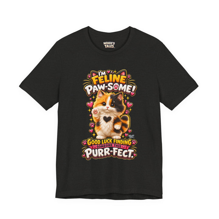 Noah’s Tales™ I’m Feline Paw-Some | Tommy Women's Bella T-Shirt