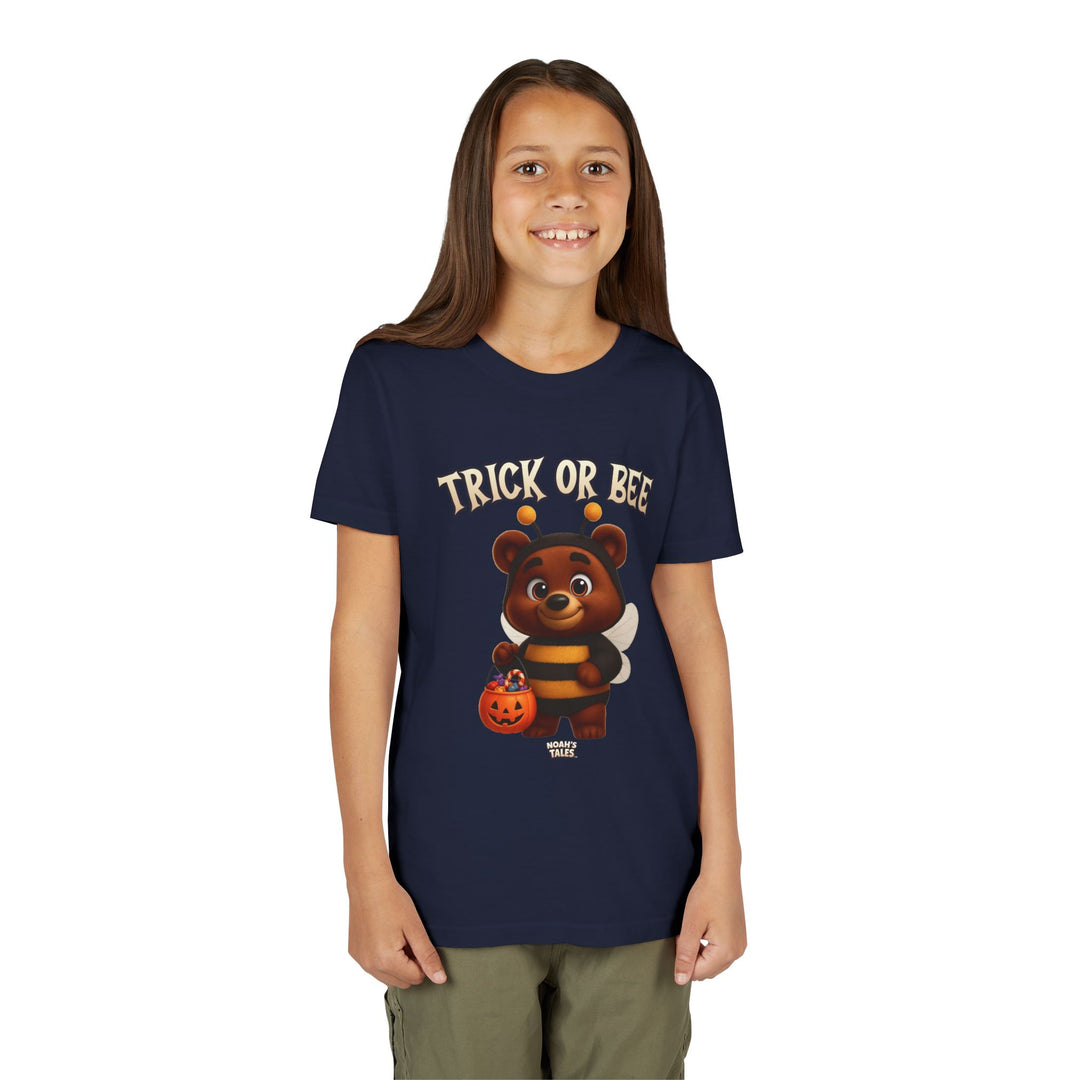 Noah’s Tales™ Halloween Trick or Bee Baxter Girl's Bella T-Shirt