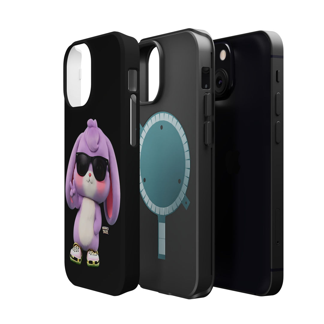 Noah’s Tales™ Lilac Phone Case Vibrant Protective cover Fun Gift for Kids and Teens Unique Cartoon Design