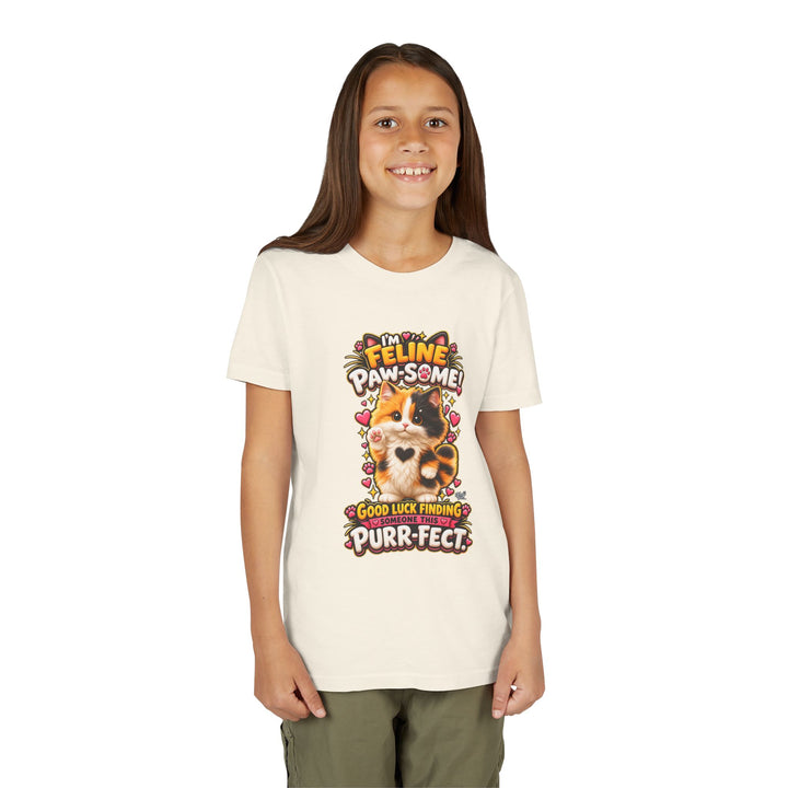 Noah’s Tales™ I’m Feline Paw-Some | Tommy Girl's Bella T-Shirt
