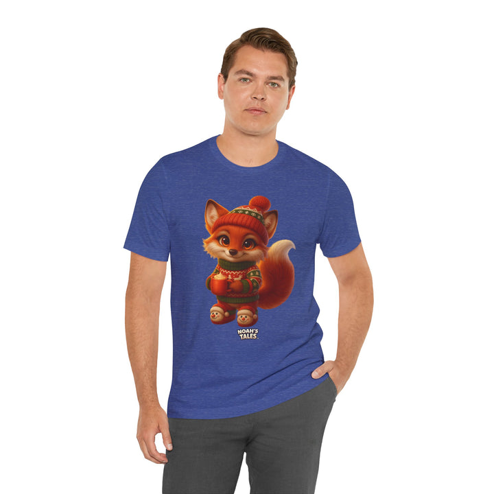 Noah’s Tales™ Christmas Ember Men's Bella T-Shirt